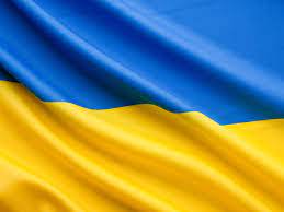 azzurro e giallo i colori della bandiera ucraina